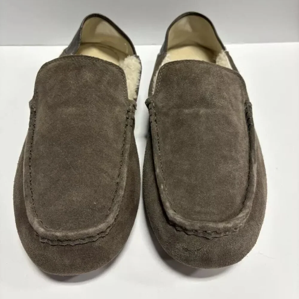 Tempur-Pedic Men’s Tatum Brown Casual Slippers, Size 12 EE